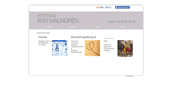 Desktop Screenshot of annmalmgren.dk